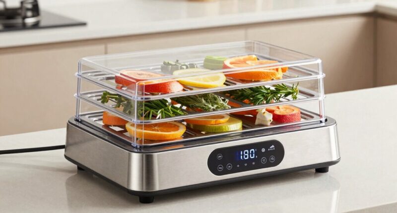 top stainless steel dehydrators
