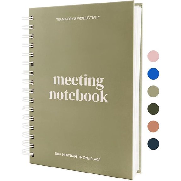 Lamare Meeting Notebook for Work & Planning