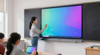 big screen vs whiteboard