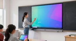 big screen vs whiteboard