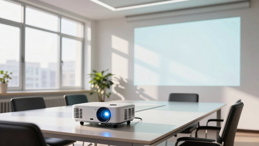 bright high contrast durable projector