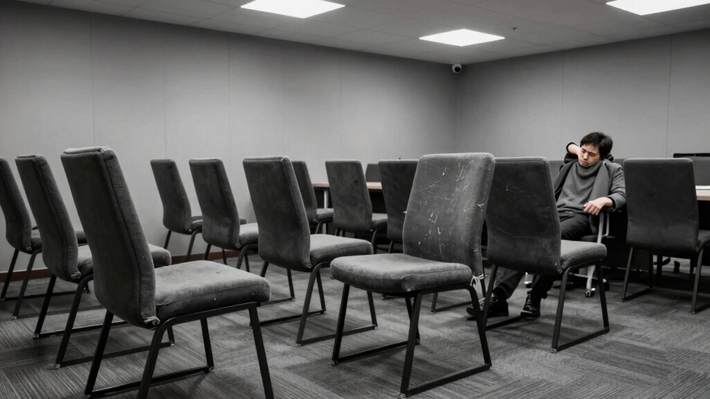 cheap seating harms morale