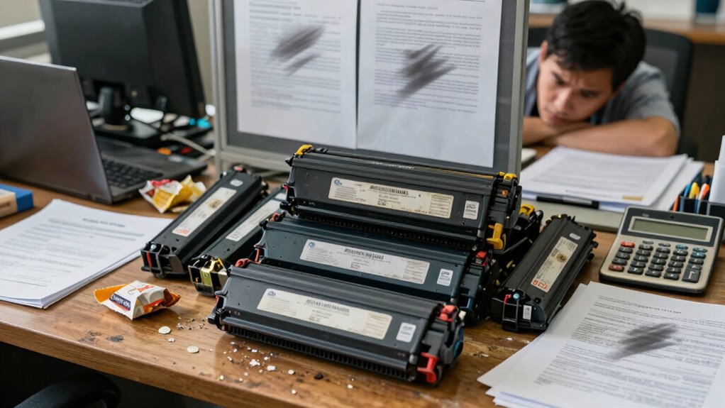 costly frequent cartridge replacements