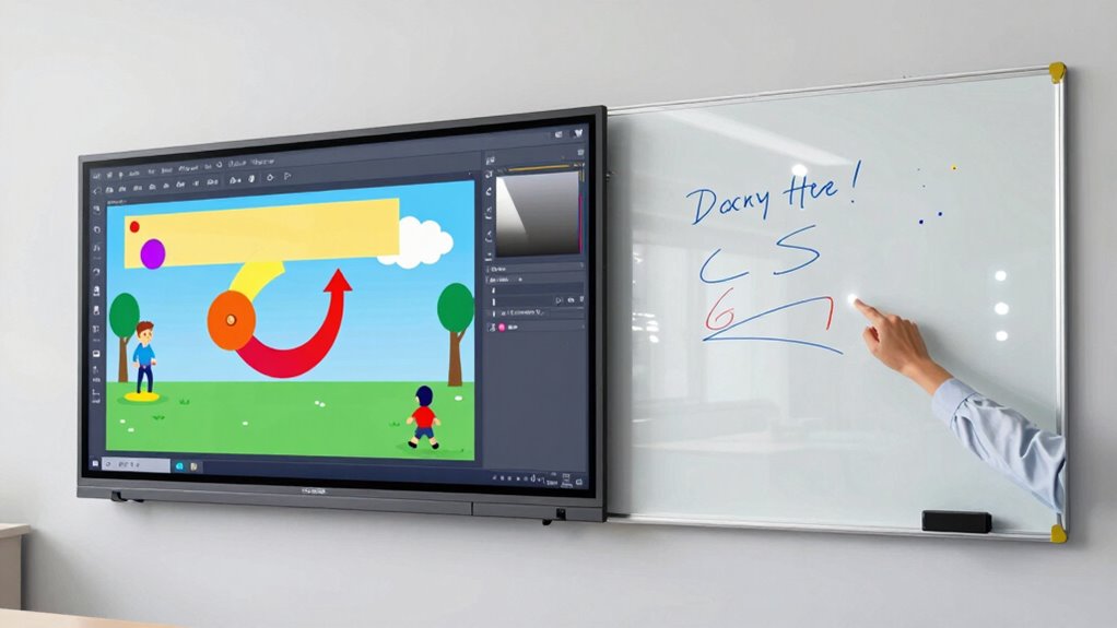 display quality and interaction