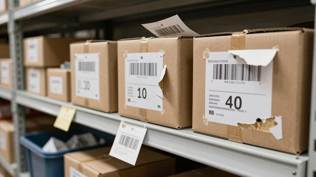 faulty labels hinder inventory accuracy