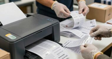 label printing delays
