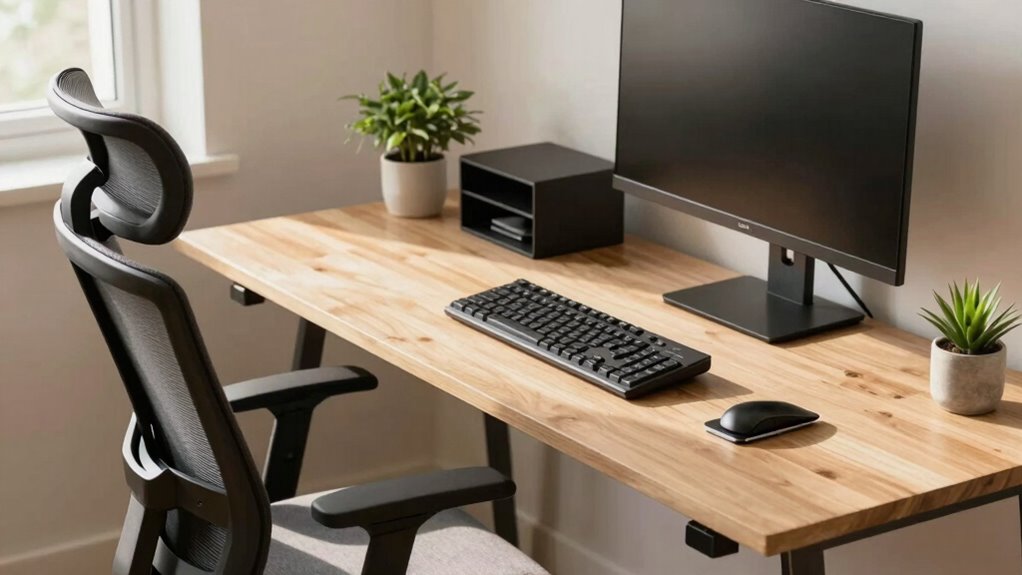 organized personalized inspiring workspace