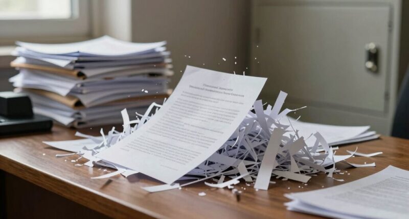 proper document destruction procedures