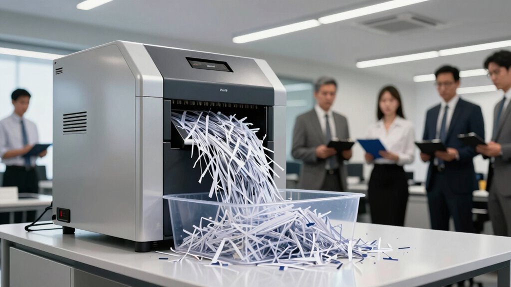 regularly audit destruction practices