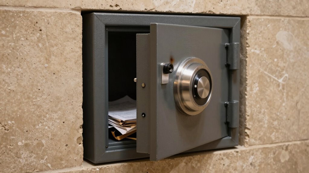 secure strategic safe placement