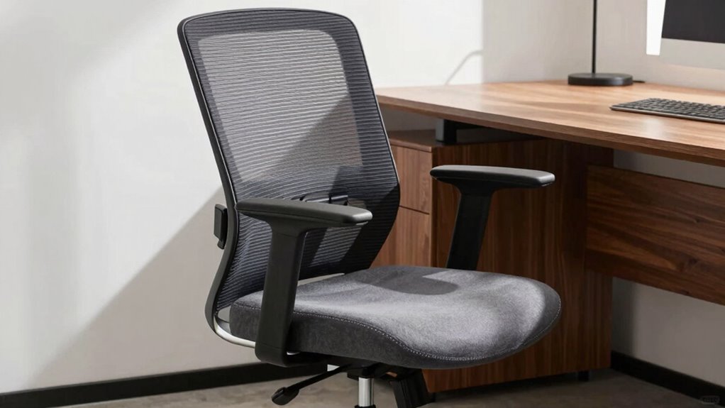stylish ergonomic workspace design