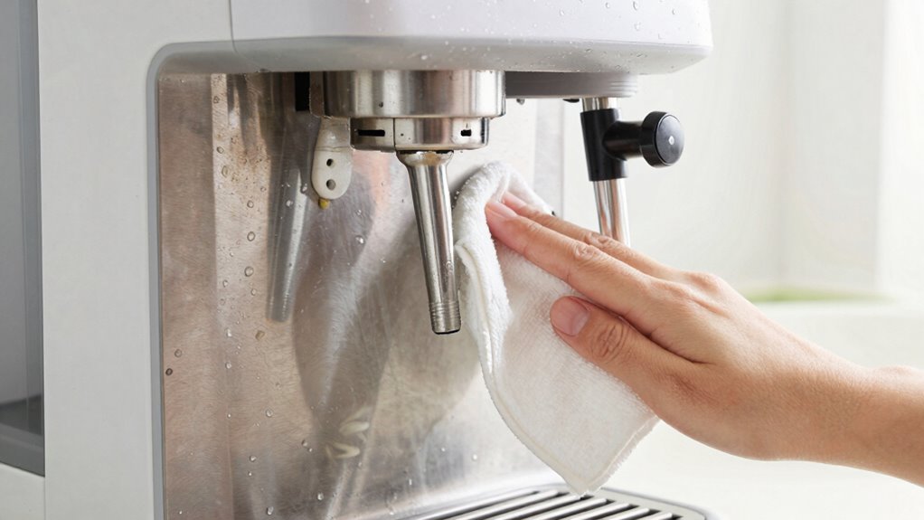 avoid harsh chemicals and rushing