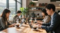 coffee quality retains tenants