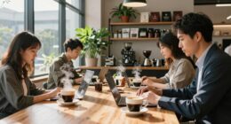 coffee quality retains tenants