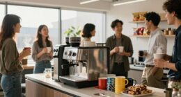 coffee upgrade snack notice
