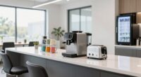 efficient break room upgrade