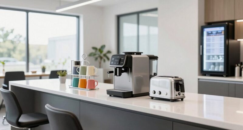 efficient break room upgrade