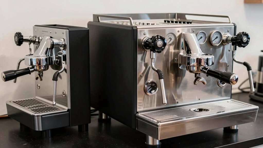 home and commercial espresso differences