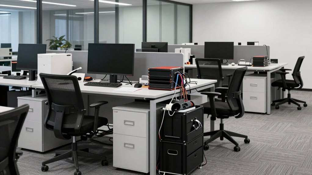 organize workspace efficiently and attractively