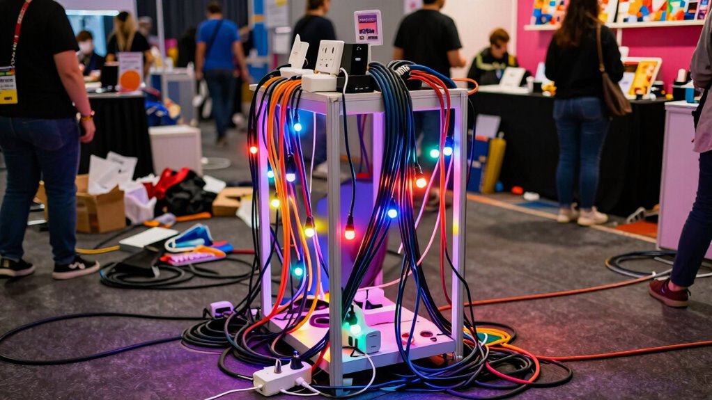 power disruptions can ruin events