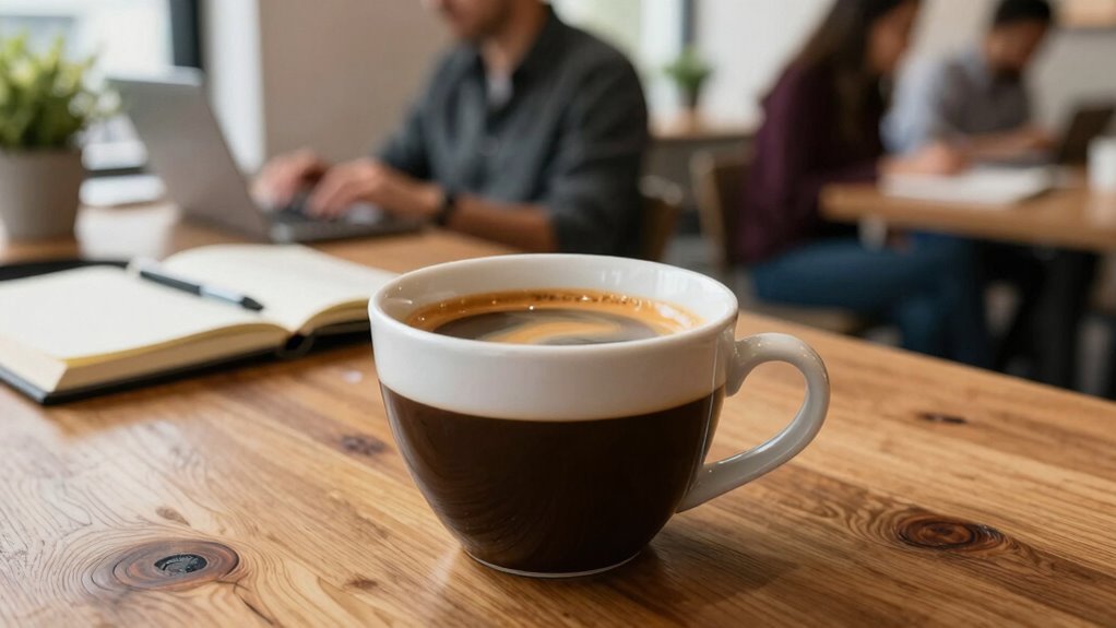premium coffee enhances productivity