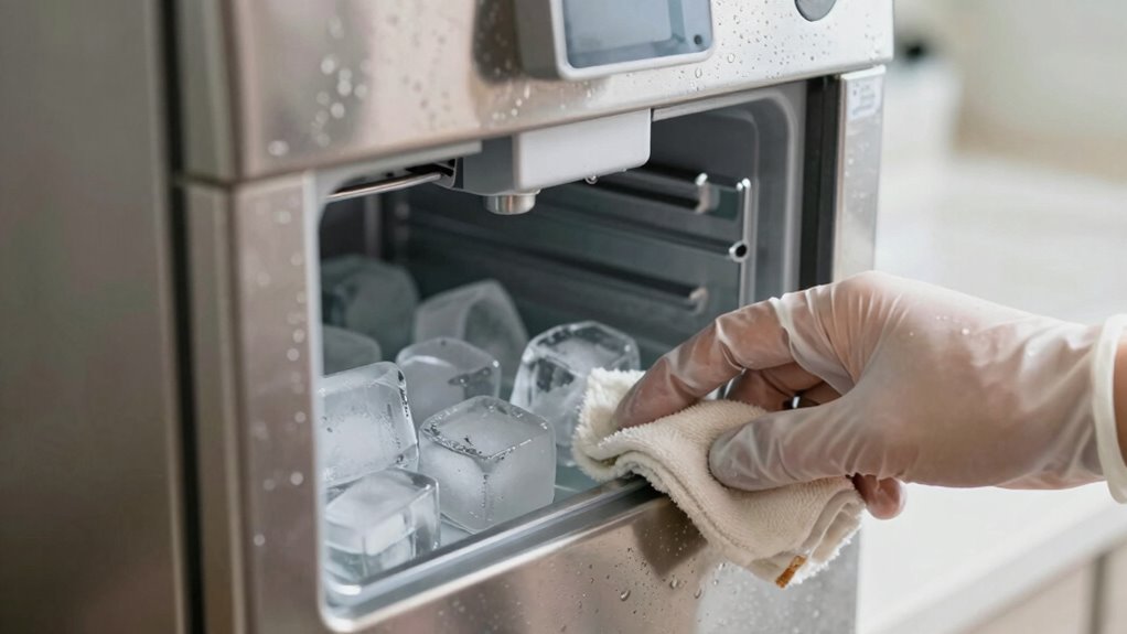 prevent ice dispenser cross contamination