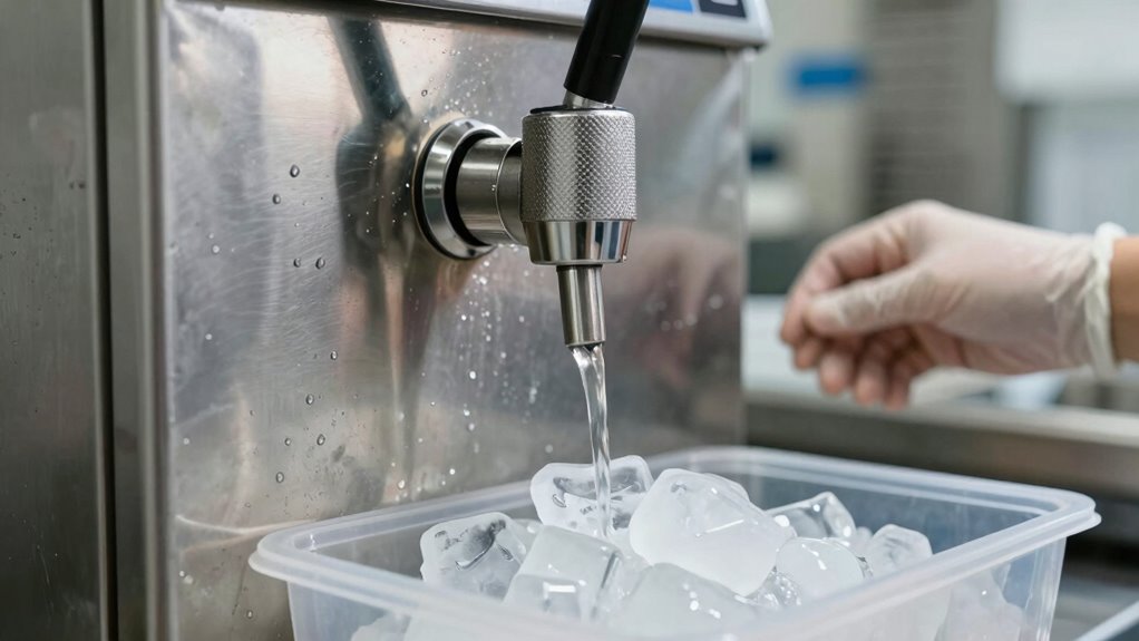 regular cleaning ensures safe ice