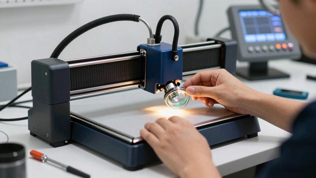 regular laser maintenance checks