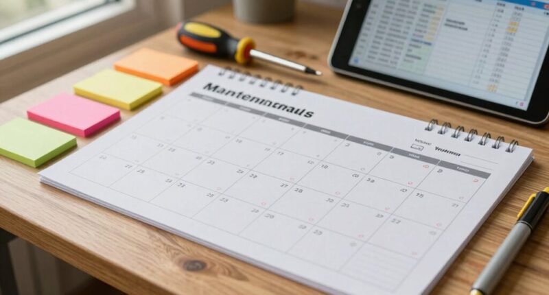 schedule regular equipment inspections