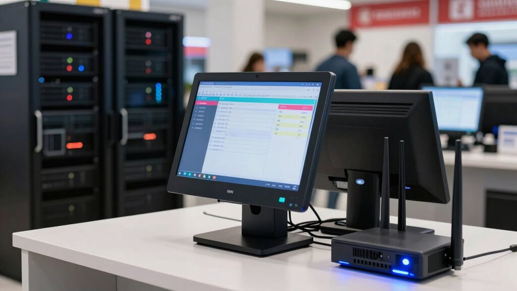 secure retail network separation