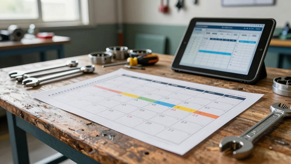 usage frequency guides maintenance scheduling