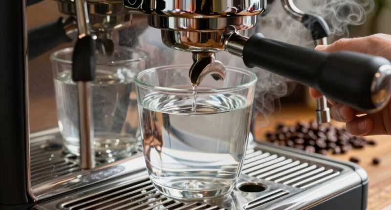 water quality improves espresso