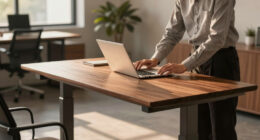 14 Best Walnut Standing Desks for Executive Offices in 2026