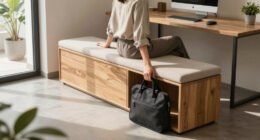 6 Best Storage Benches for Entryway Office Spaces in 2026