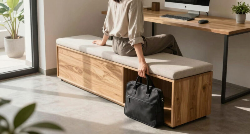 6 Best Storage Benches for Entryway Office Spaces in 2026