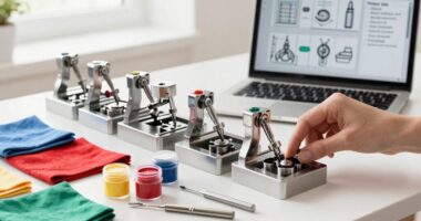 button makers for startups