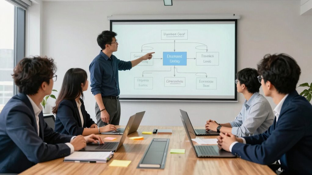 clear metrics and communication