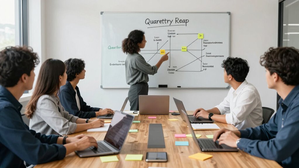 consistent focused quarterly planning