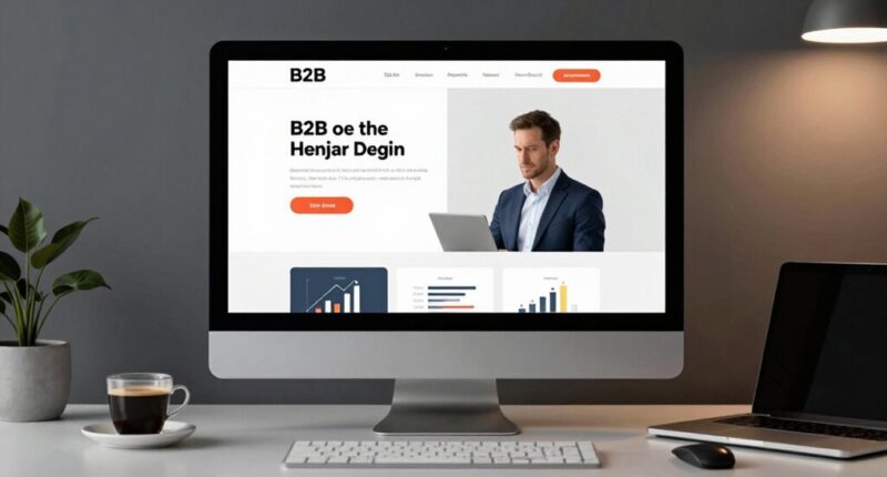 effective b2b landing design