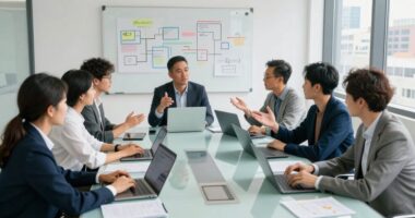 effective leadership in flat teams