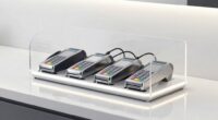 efficient card terminal displays