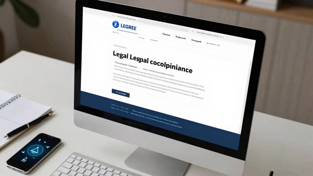 essential legal compliance pages