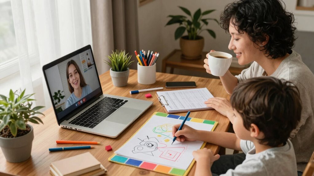 establish routines and boundaries