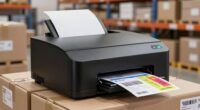 high volume shipping label costs