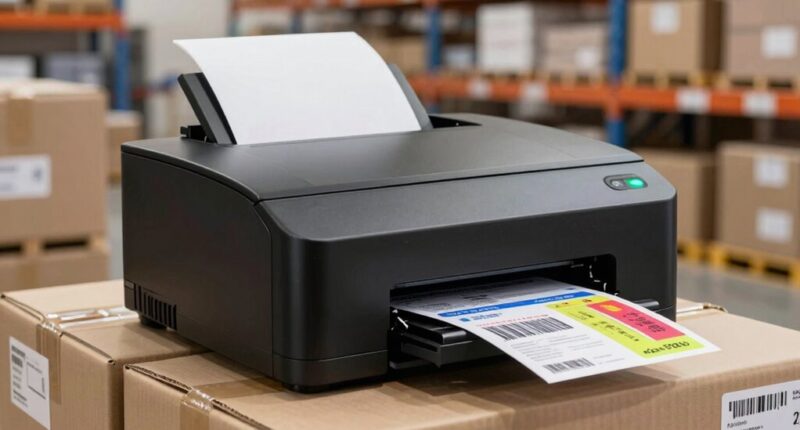 high volume shipping label costs