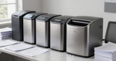 legal document shredder comparison