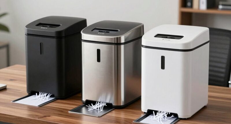 legal document shredder comparison