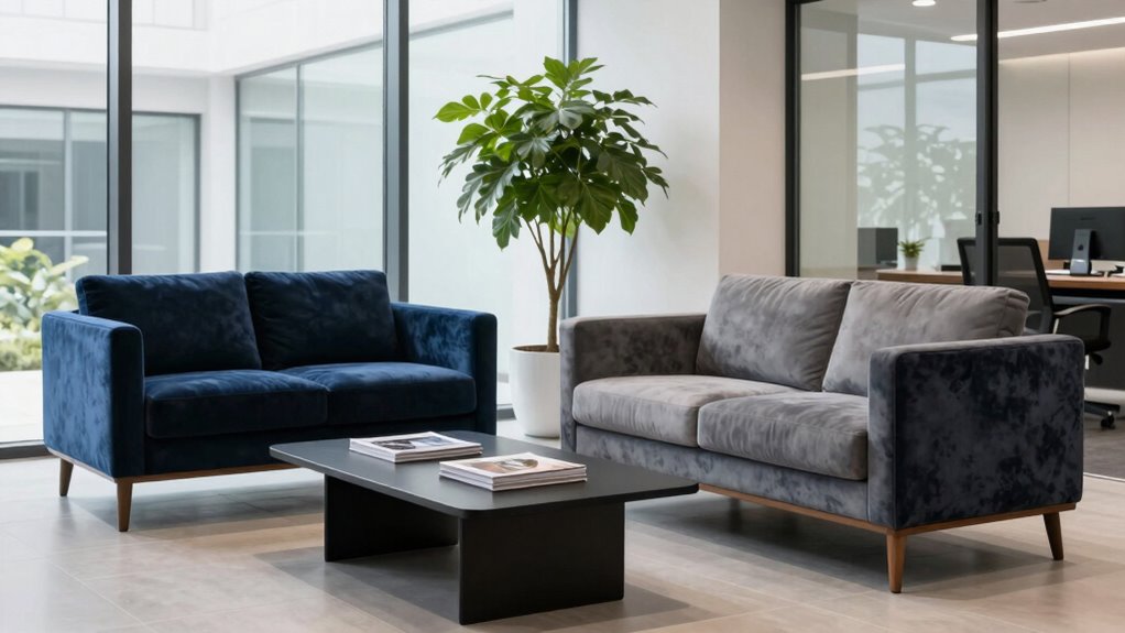 luxurious ergonomic lobby seating