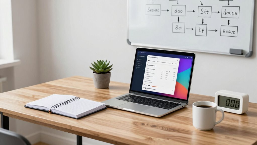 morning team focused productivity routine