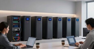 office networking power backup